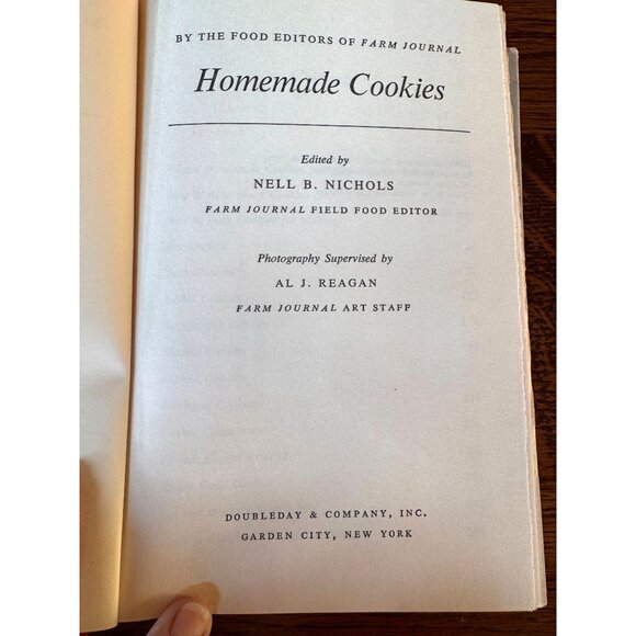 Homemade Cookies By The Food Editors Of Farm Journal First Edition 1971 Vintage - Picture 5 of 15